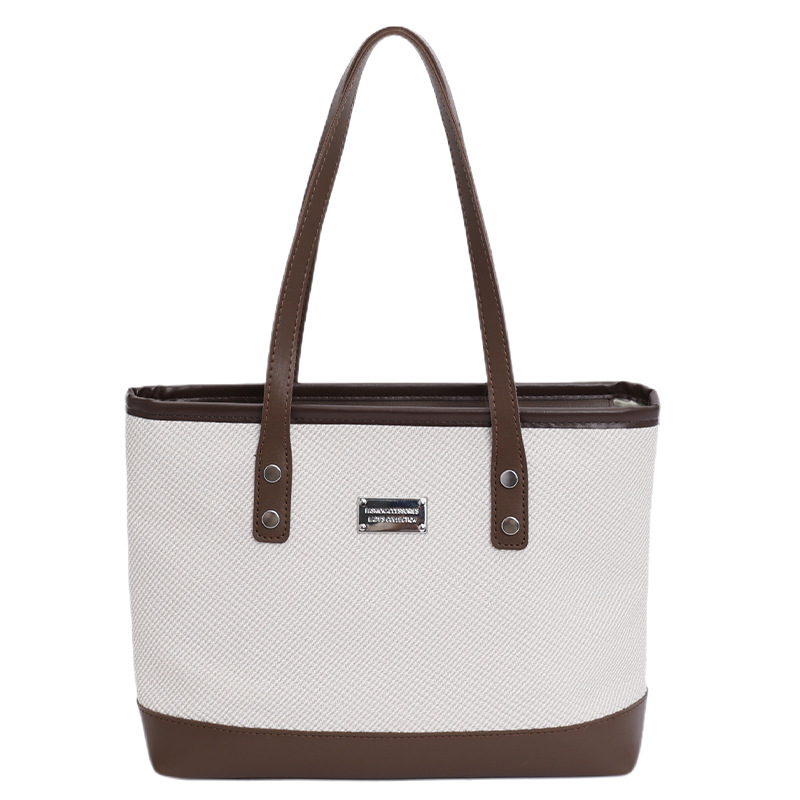 Bolsa de viaje de moda coreana 2025, nueva bolsa de brazo de gran capacidad, bolsa de hombro casual de moda para mujeres