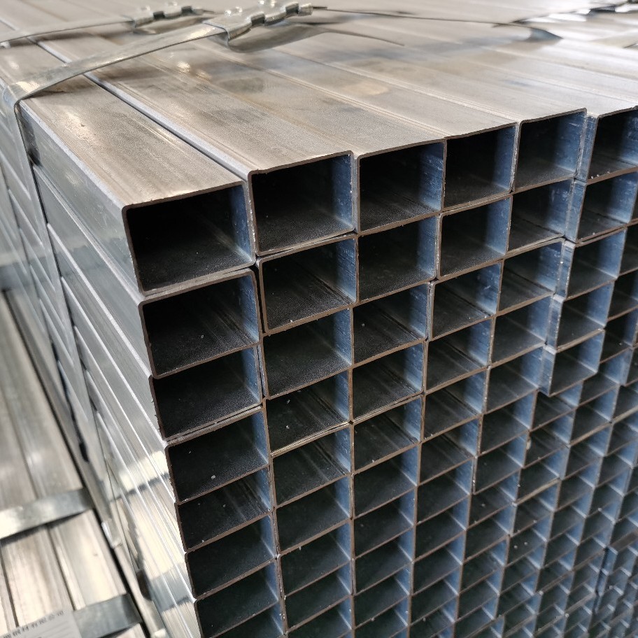 锌钢方通 镀锌方管佛山镀锌管厂家现货供应阳台栏杆专用镀锌管