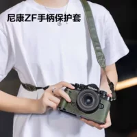 Сумка для фотоаппарата подходит для Nikon ZF, защитный чехол для ручки Nikon ZF, кожаный чехол для ручки, аксессуары для ручки, базовый ремешок на плечо