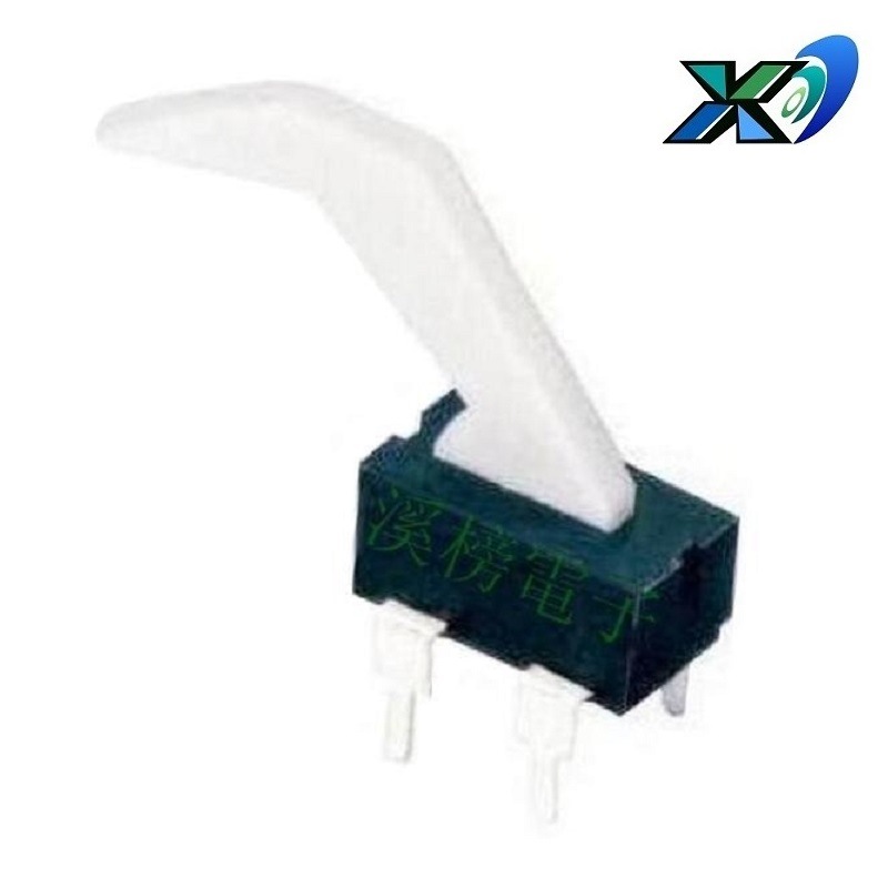 复位微动开关4脚  迷你复位限位开关常开  立式常开复位开关4脚