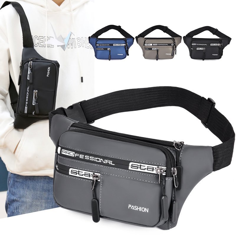 Bolso de pecho de los hombres 2023 nuevo estilo coreano Oxford tela hombro bolsa al aire libre deportes ocio viaje viajero bolsa de mensajero