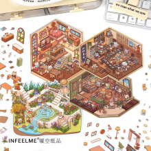 Infeel.mePET3D�����쾰��ֽ ����Ӫҵ�еڶ��� ����diy��ֽ