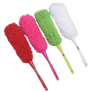 Dingjie Classic Fiber Duster Removable Duster Head Suitable for Car Household Indoor Cleaning and Dust Removal Duster