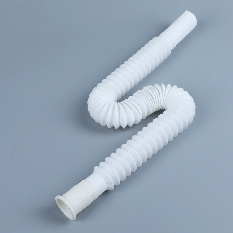 厂家现货供应面盆下水管 胶头伸缩下水管 1寸胶头管 白胶头下水管|ms