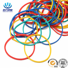 Colorful, High-Elastic, Heat-Resistant Rubber Bands, Cowhide Ties, Packaging & Bundling Straps—High-Elastic Rubber Rings, Flat-Type—Direct Supply from Manufacturer