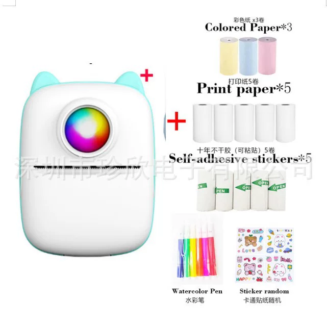 Small printer, wireless photo, mobile phone