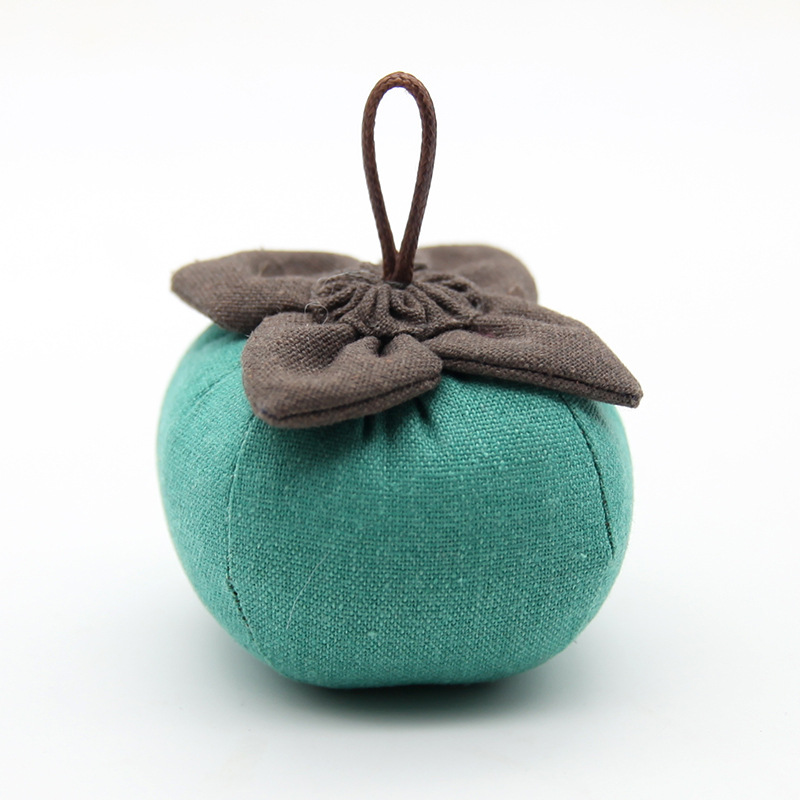 Patchwork hecho a mano DIY bordado material paquete Lu bordado novato caqui colgante niños regalo caqui bolsita