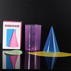 Volume Ratio Demonstrator for Cylinders and Cones with Equal Bases and Heights, Exploring Volume Ratios, Primary School Math Teaching Aids