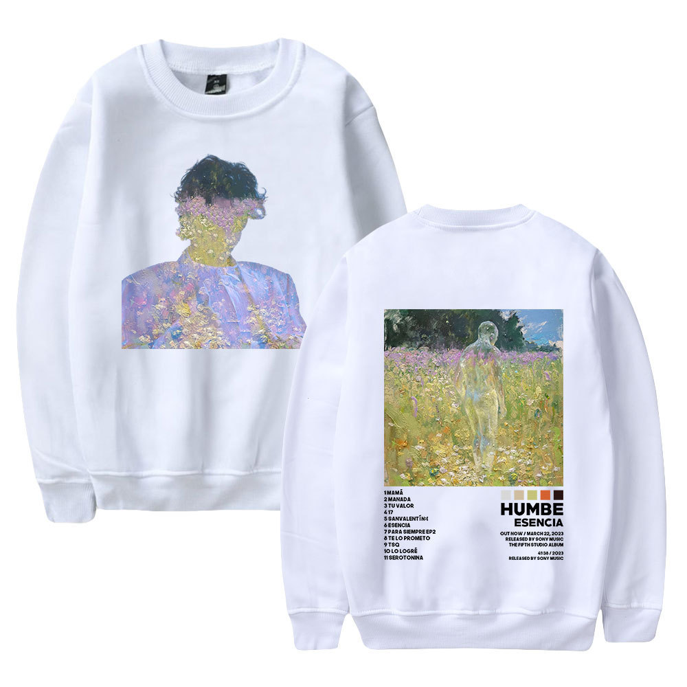 Humbe O-Neck Sweatshirts Women Men Long Sleeve Sweatshirts