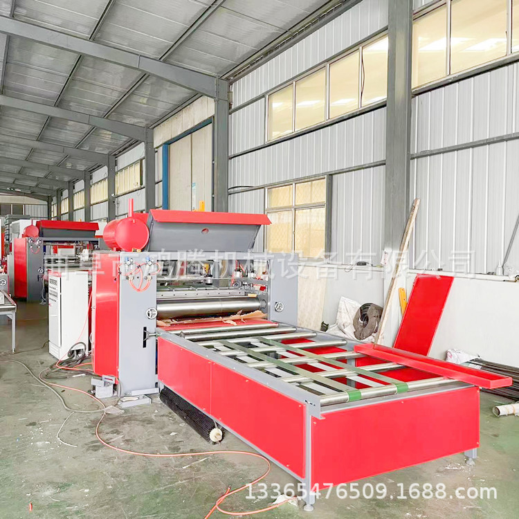 PU皮革墙布热熔胶胶膜平贴机 鸿腾新款冷胶贴纸机 冷热两用贴面机