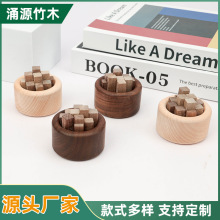 工厂定制黑胡桃小柴堆扩香木 香薰精油扩香木 花梨木火柴堆扩香器