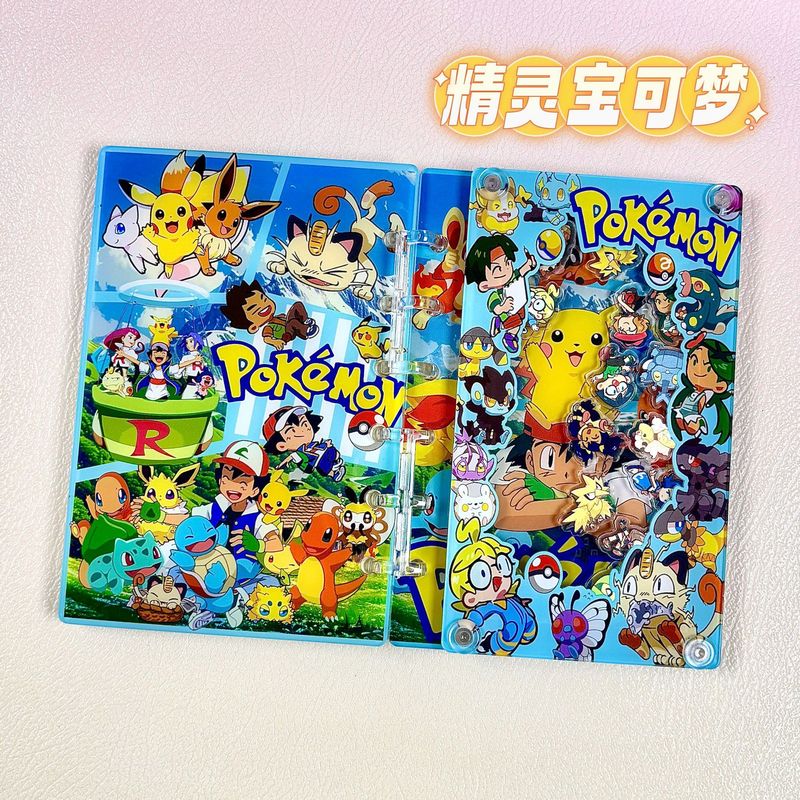 日本の漫画 A7 ルーズリーフノートブックかわいいガーリーハート高価値アニメ学生アクリル|undefined