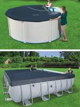 Swimming Pool Cover Sheet�|�� Ground Cloth Pool Cleaning Set