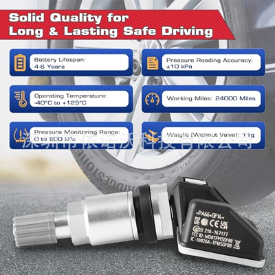 315MHz+433MHz 2-in-1 Overseas – Tire pressure monitoring system