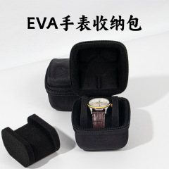 工場現物eva腕時計ケース転倒防止耐震旅行携帯機械時計ビジネスリストストラップ腕時計収納バッグ