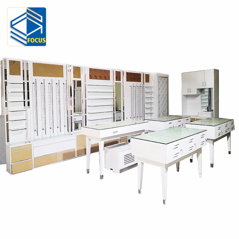 复古风格眼镜墨镜展示架木质做旧眼镜展示架文艺风眼镜陈列架展柜