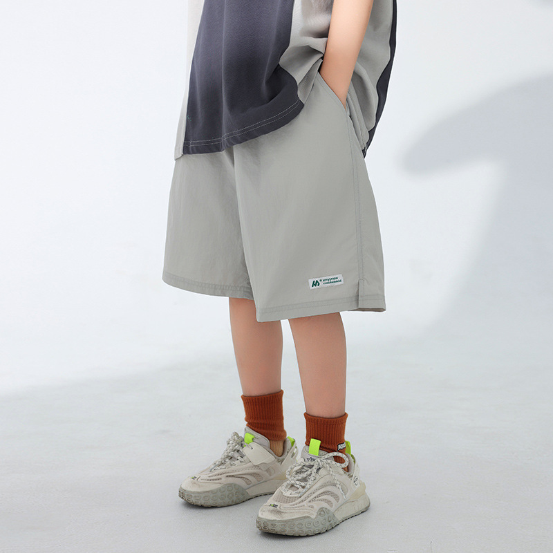 湖州織里子供服男の子スポーツパンツ男の子 5 分パンツ夏服 2025 子供のショーツ通気性夏薄いスタイル|undefined