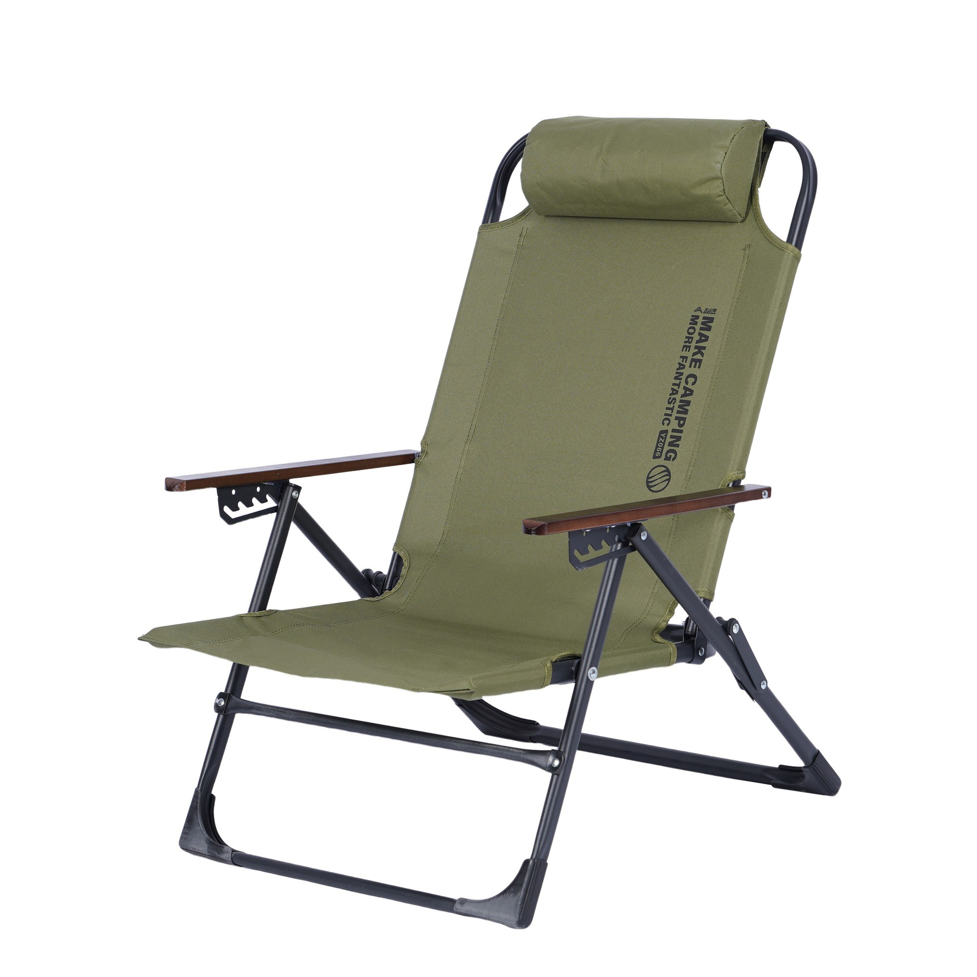 Outdoor Folding Camping Picnic Chair Portable Adjustable Fishing…