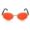 Sophisticated chain handmade, retro glasses, sunglasses, internet celebrity