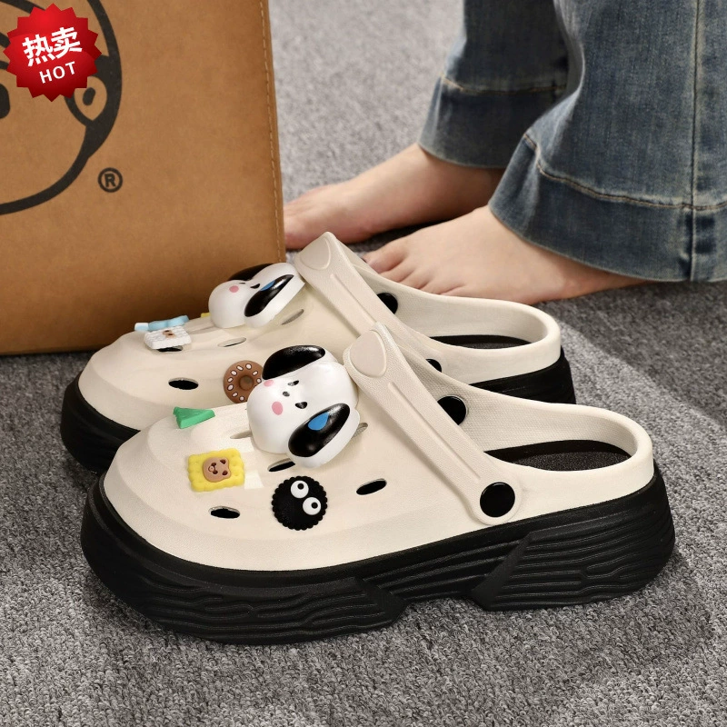 Допамин, повышая обувь для пещер, летняя девушка чувствует себя на улице