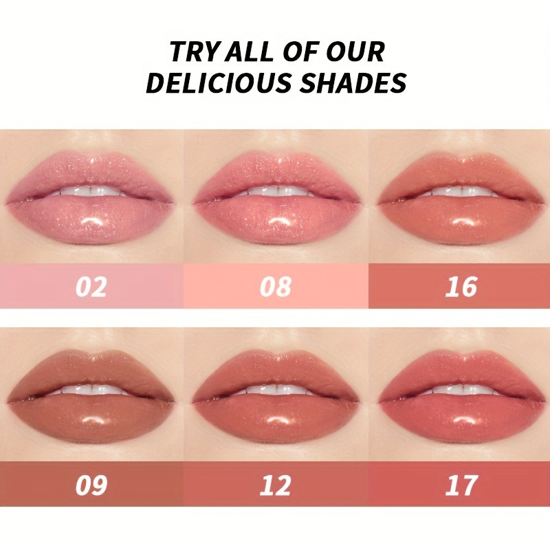 USHAS European and American Cross-border spot líquido lápiz labial taza antiadherente sin decoloración brillo de labios impermeable esmalte de labios LG2467B
