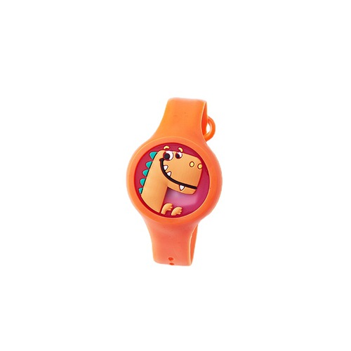 Cartoon luminous anti-mosquito buckle flash children's watch summer plant anti-mosquito bite repellent bracelet portable wholesale