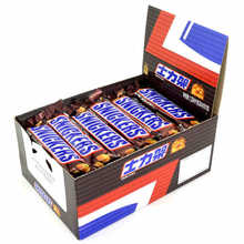 士力架51g花生夹心巧克力整箱8盒24条全家桶装休闲小零食喜糖果