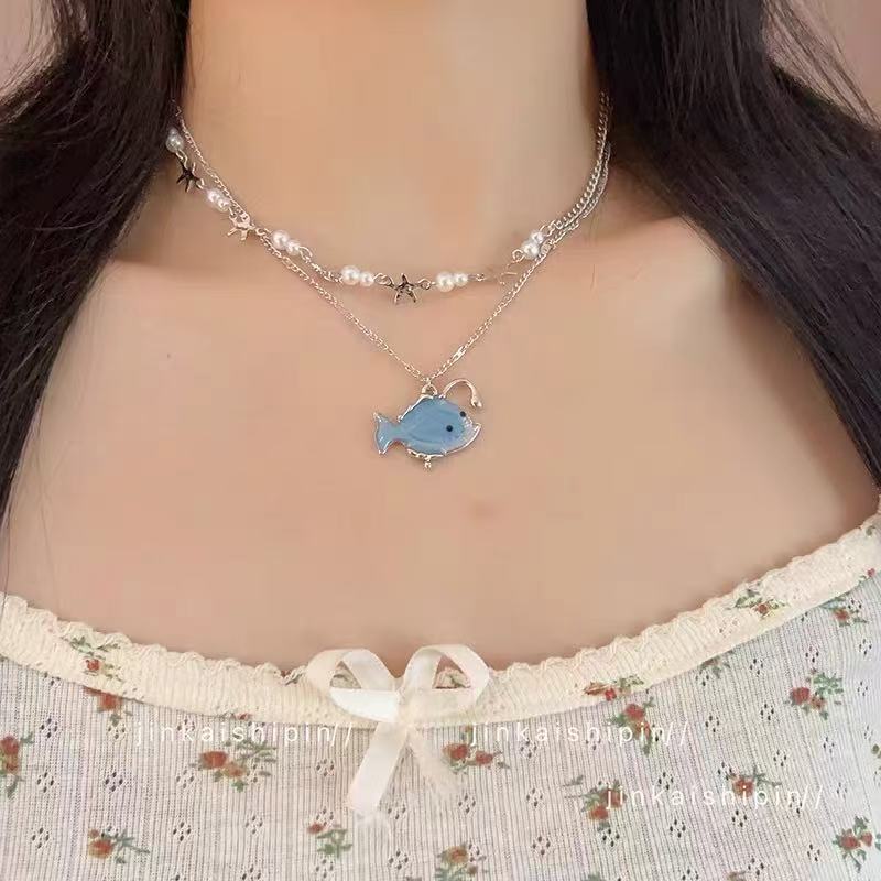 작은 물고기 목걸이