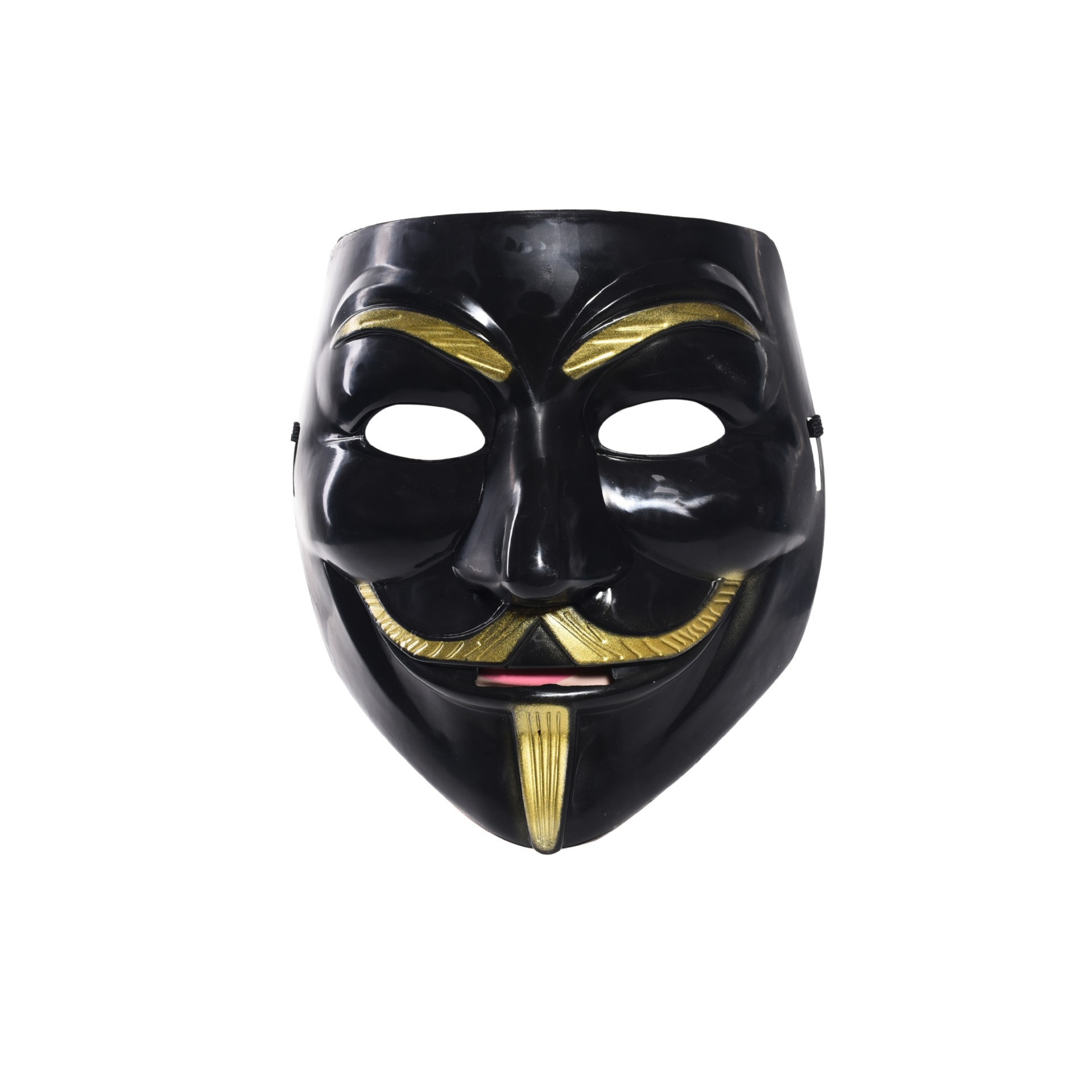Máscaras de Halloween accesorios disfraz V máscaras en blanco y negro maquillaje cosplay facial image 6