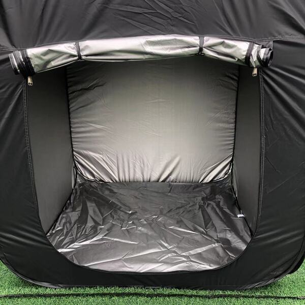 Travel black tent