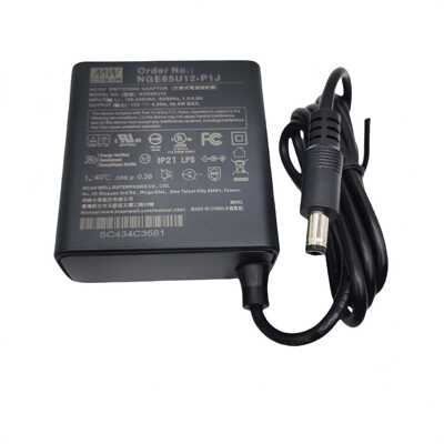 明纬电源 NGE65U09-P1J 壁挂式可换插头 65W适配器
