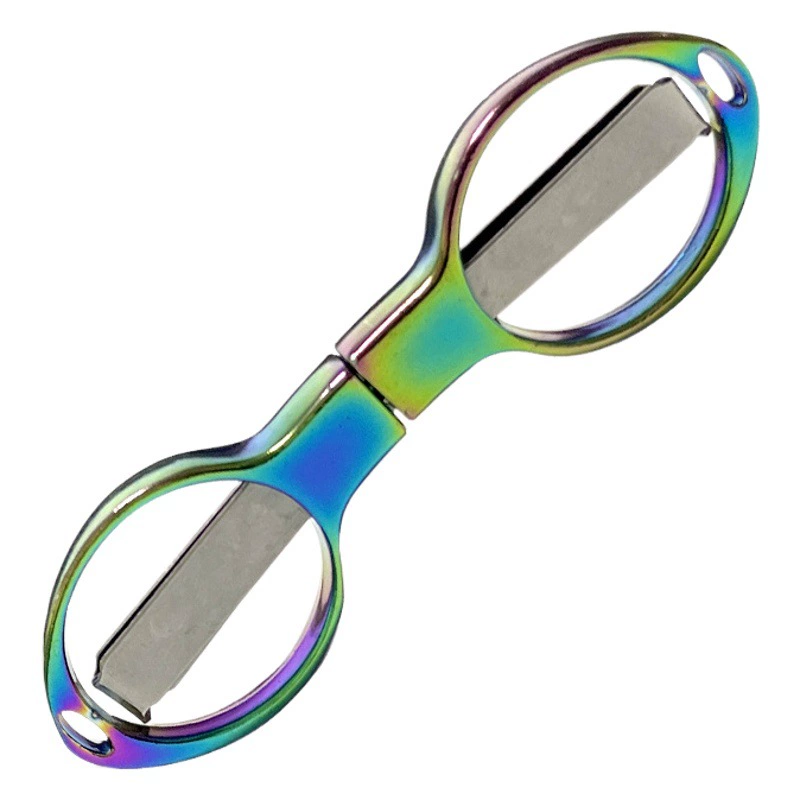 Складные ножницы из нержавеющей стали, пластиковая ручка/эластичные ножницы из сплава, портативная рыбалка, специальные ножницы с 8/8 персонажами, оптовая продажа