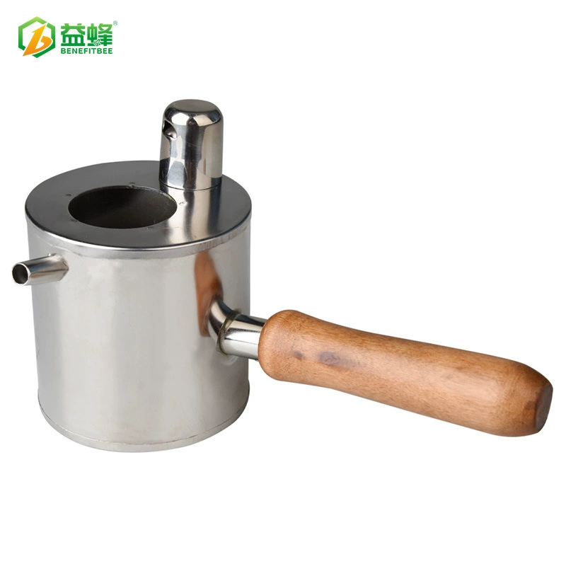 Трансграничные горячие продажи двухслойный плавильный горшок для воска из нержавеющей стали, воск, кипящий горшок, медовый горшок, инструменты для пчеловодства
