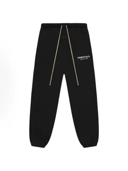 2024Fw Drawstring Fleece Sweatpants Fog Sub-Brand Essentials American Style Trendy Casual Pants
