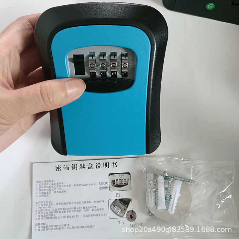 Caja de llaves de contraseña Caja de llaves de decoración Caja de llaves de imagen de publicidad empresarial Puerta antirrobo de ojo de gato Caja de contraseña de llave de arco