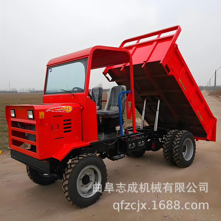 志成32农用四轮拖拉机 矿用自卸四不像 四轮农用运输车动力强劲
