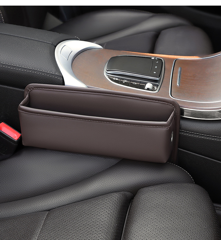 Car seat gap storage box leak-proof multifunctional creative car seat gap sundries storage box