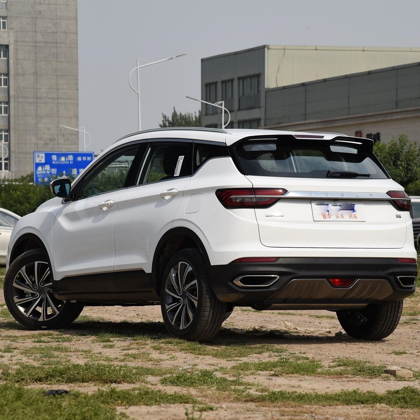 Adecuado para el nuevo guardabarros de coche Binyue de Geely, versión deportiva Knight pro, instalación rápida de goma suave