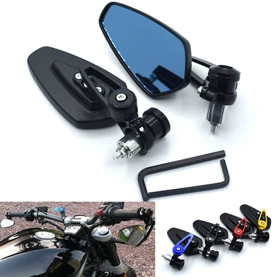 Hot-Selling Motorcycle Accessories Modified Rearview Mirror Electric Vehicle Reflector All-Aluminum Handlebar Mirror Waterproof