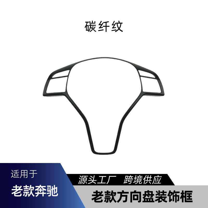 Aplicable al viejo Mercedes-Benz Clase A Clase B Clase C Clase E GLA CLA GLK CLS-Class volante marco decorativo