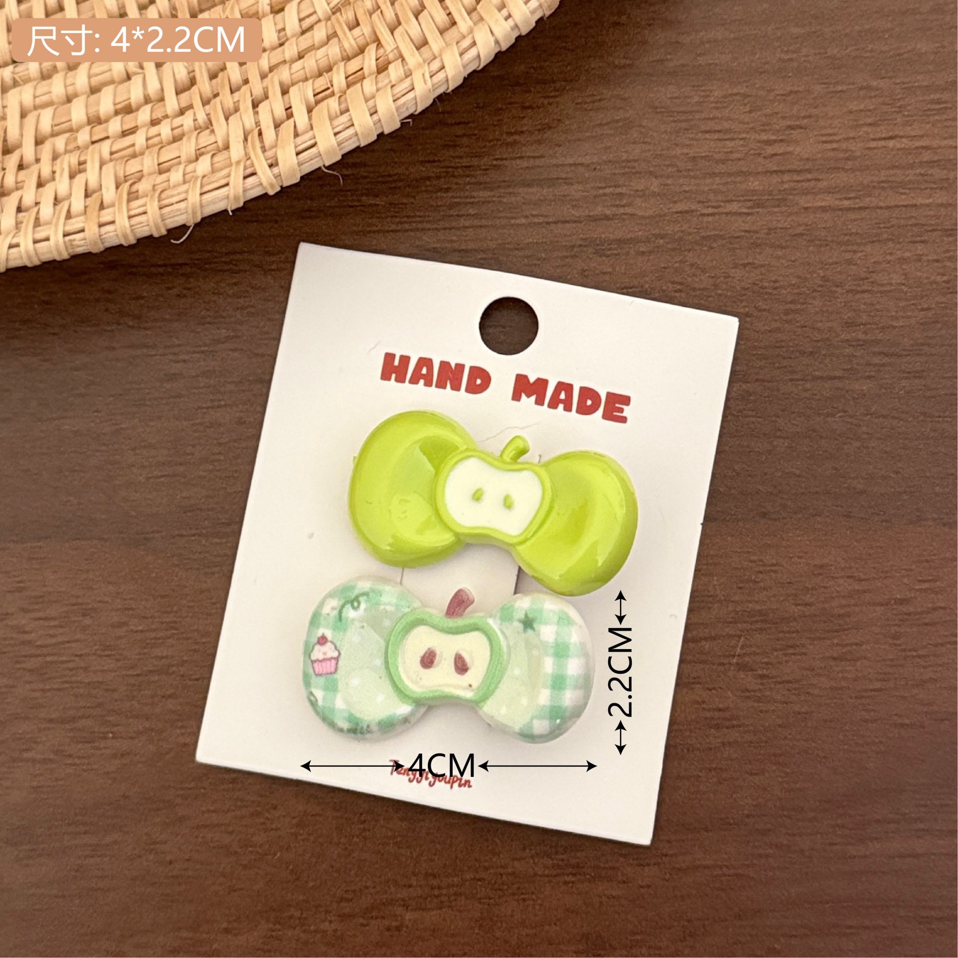 Retro ondulado punto arco clip de cabello boca nicho diseño clips de buía clip de cabello corazón de una niña joyas de cabello