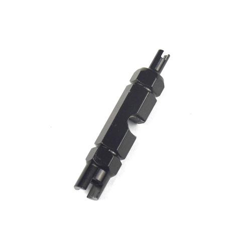 Bicycle American valve core tool tire tubular tire French valve extension rod removal and repair wrench