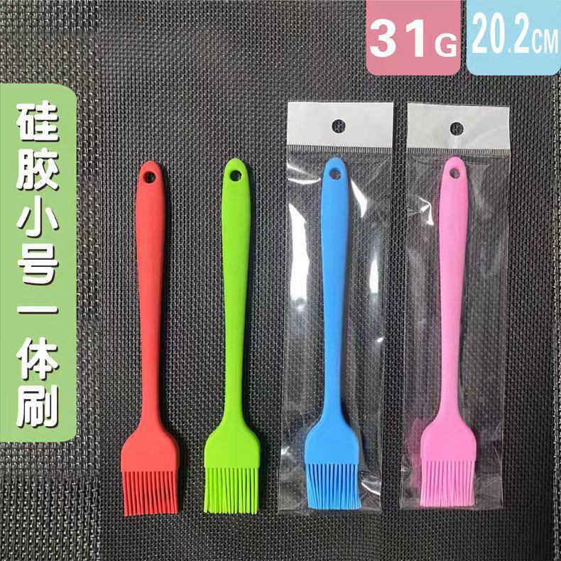 Ready-Made Small Silicone Brush Baking Silicone Sweep Kitchen Utensil Barbecue Brush