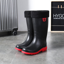 夏季成人高筒雨鞋男女士糖果色水鞋时尚防水鞋防滑雨靴工作鞋大码