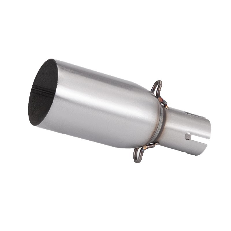 Motorcycle exhaust pipe modification small ninja small middle section 28-45mm transfer 51mm tail section non-destructive installation