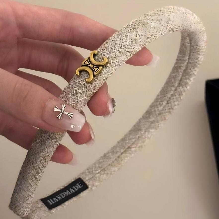 Alta calidad, lujo ligero, pequeña esponja fresca, diadema de color fino, venta al por mayor para mujer, paquete de pelo superior de cráneo alto, horquilla de lavado de cara de verano image 123