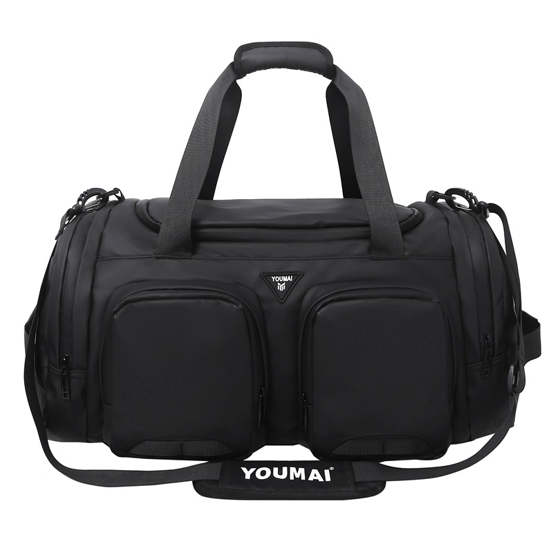 Nueva bolsa de viaje corto para hombres, bolsa de alojamiento de estudiantes de gran capacidad, bolsa de equipaje de dos espaldas para mujeres, bolsa deportiva