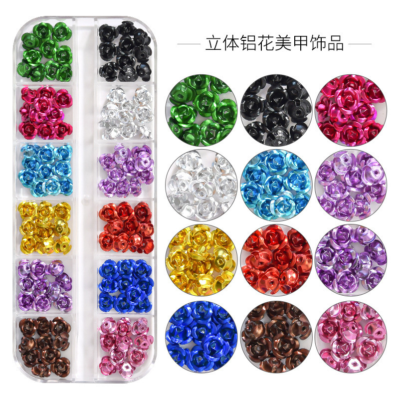 three dimensional nail decoration