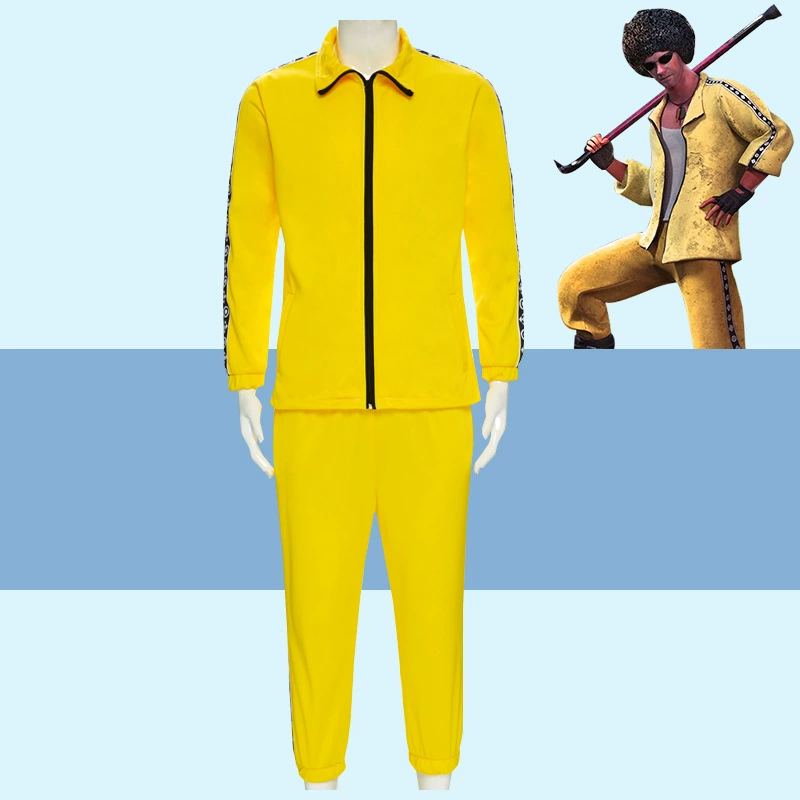 Джедай выживания побег стимулирует поле битвы ест курицу желтый костюм косплей костюм