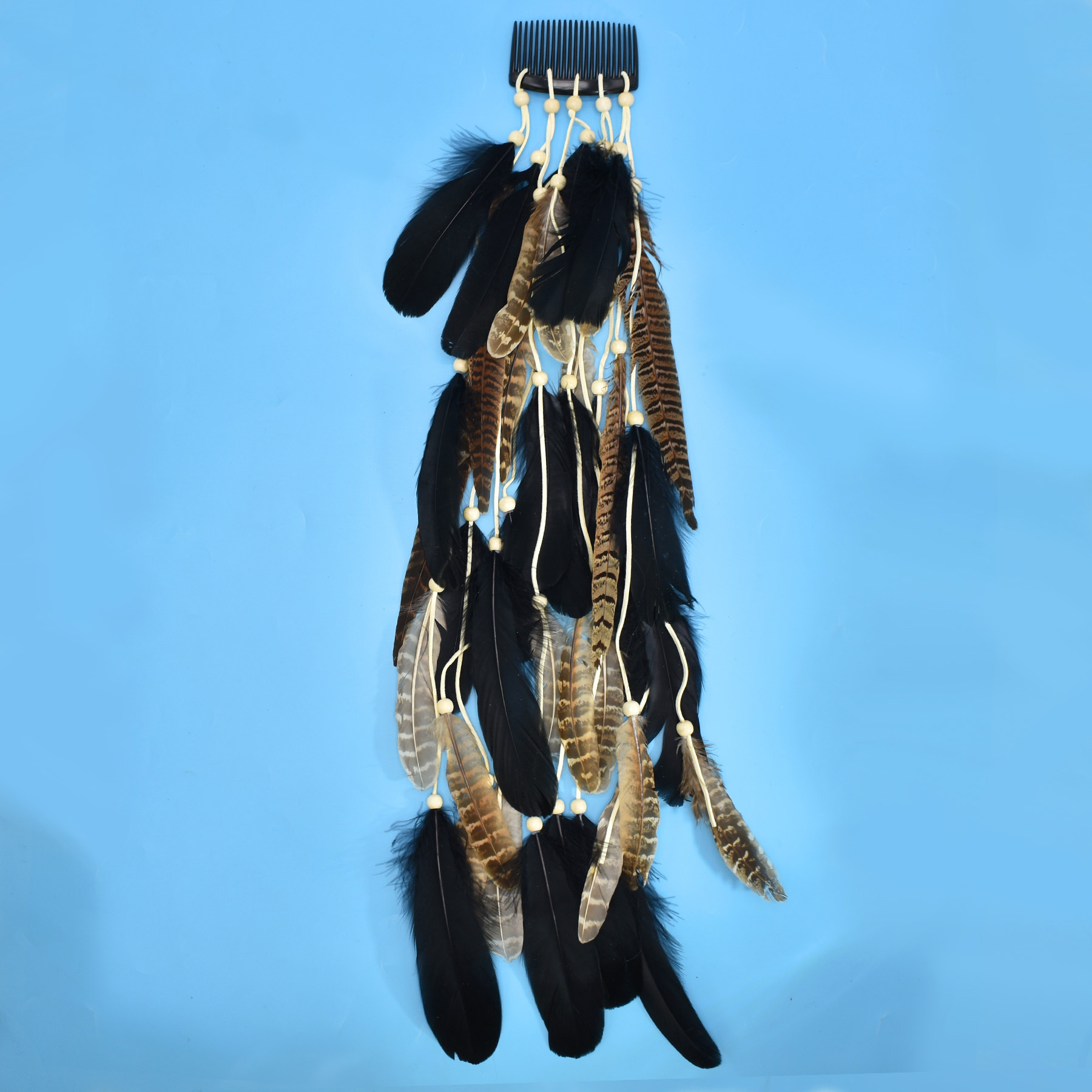 Title 14, Bohemian Ethnic Style Solid Feather Headwear fo...